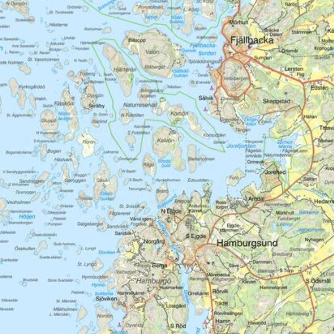 Guidede ture i kajak ved Fjällbacka